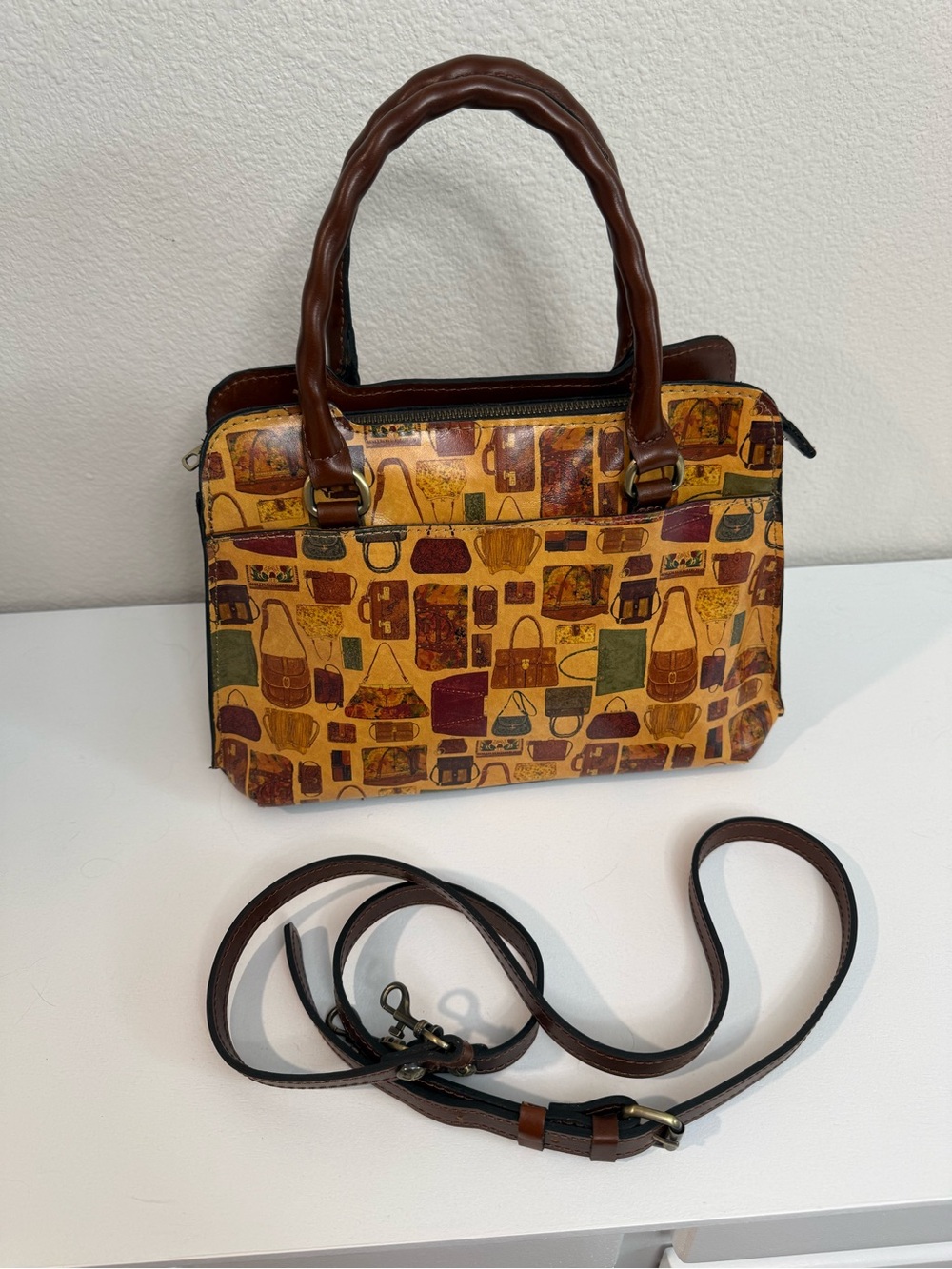 PATRCIA NASH nearly new Women’s Handbag with Detachable Strap